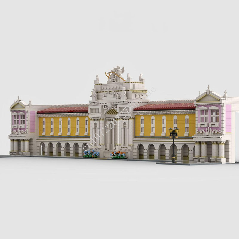 Victory Home Decor - 5013ピース モジュラービクトリーゲート ビルディングブロックセット 欧州古典教育建築模型 組み立て 大人向け
