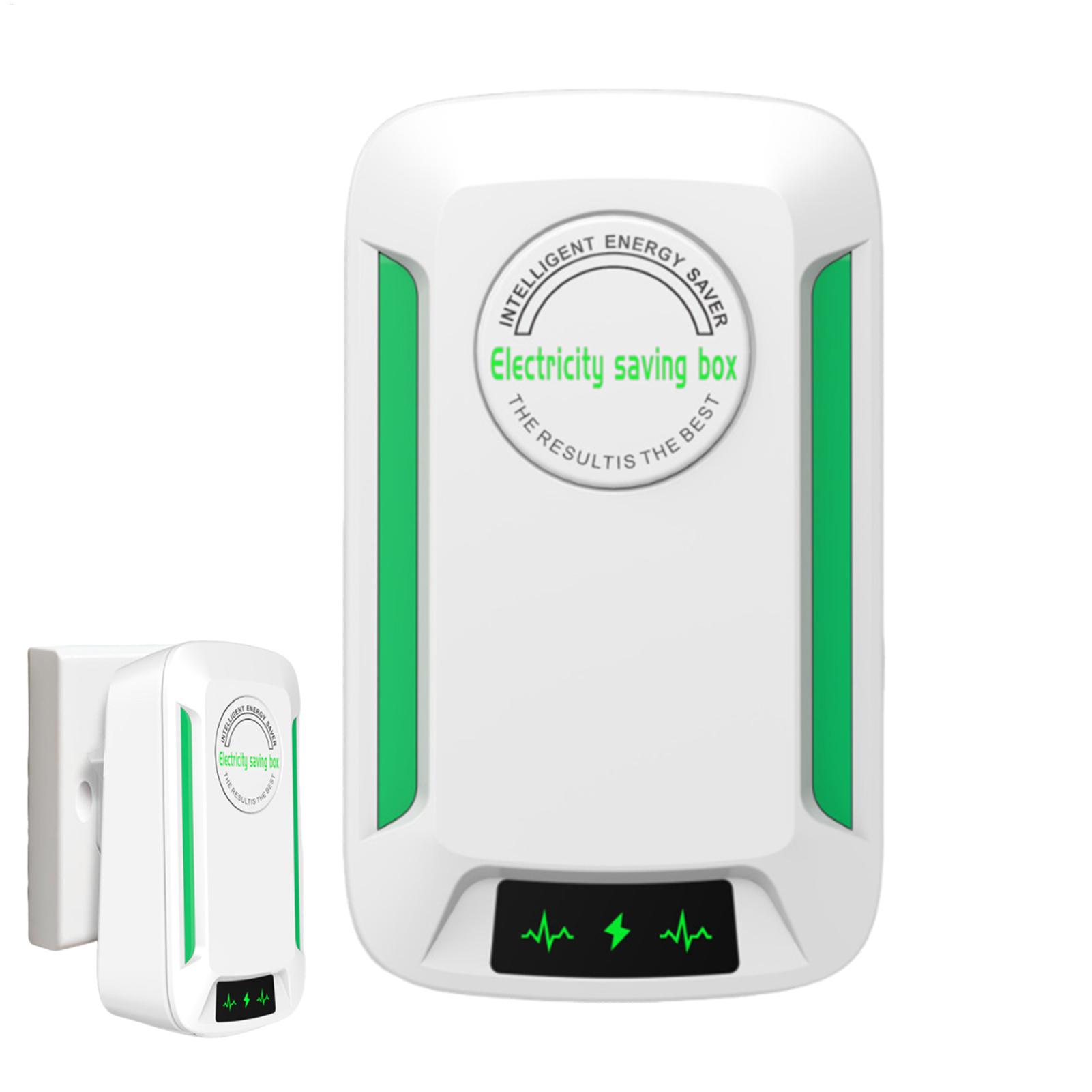 Home Decor Uk - 節電ボックス-インテリジェント省エネプラグイン節約装置 家庭用、電圧安定化 60KW高出力 EU/US/UK対応