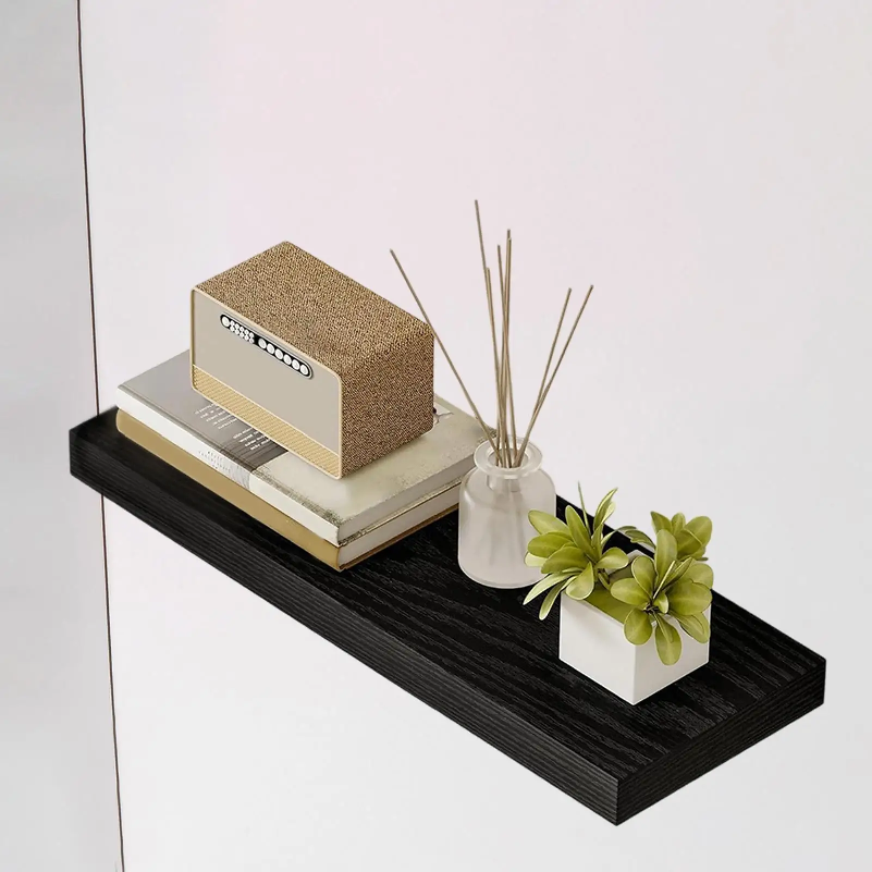 壁掛け装飾用フローティングシェルフ、頑丈で多目的、目に見えな - Floating Shelves のレビューと価格