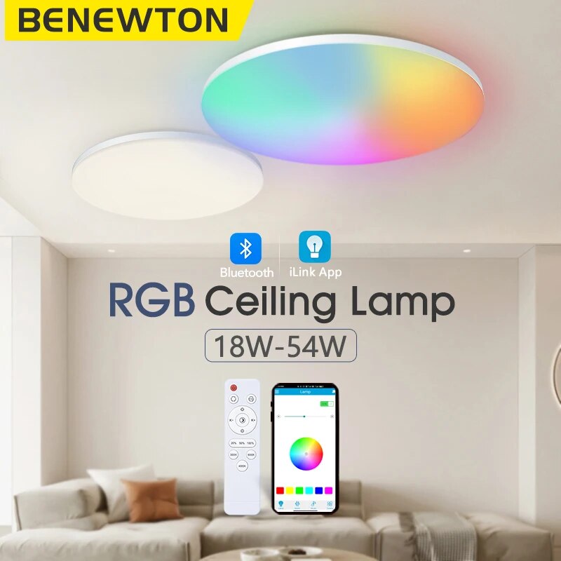 ベニートンスマートシーリングライトrgb cctアプリコント - Home Decor Free App のレビューと価格