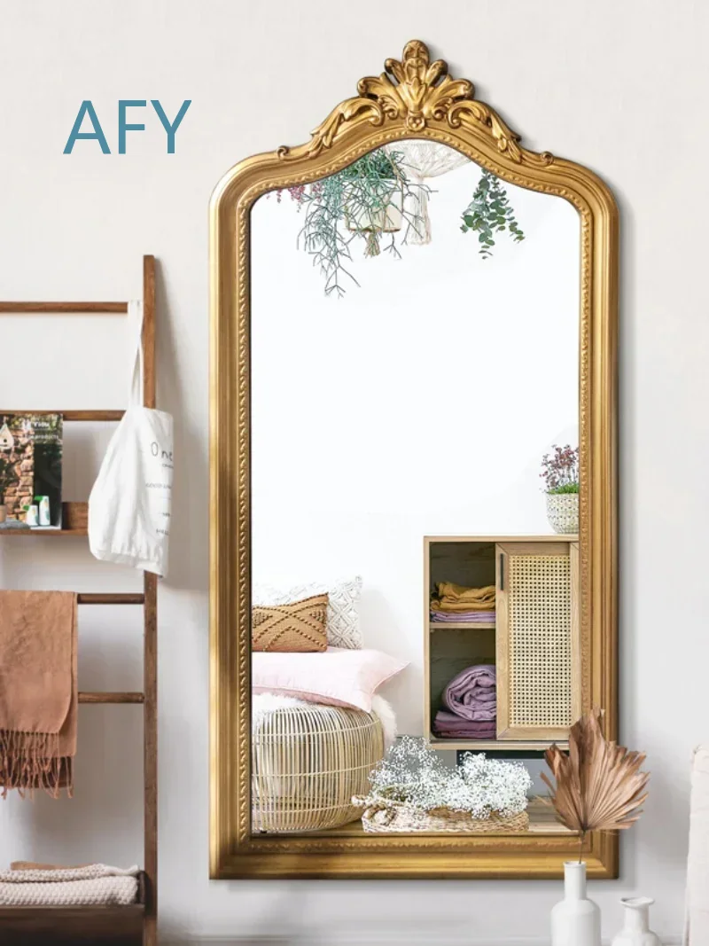 高級フランス製レトロ彫刻入り全身鏡、衣料品店、小売店の装飾、 - Home Decor Retail Stores のレビューと価格