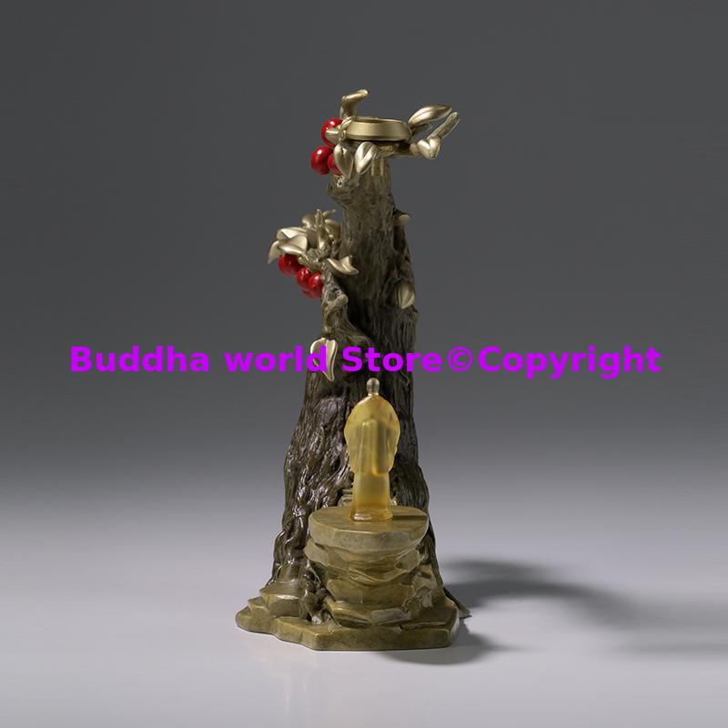 50% オフトップ銅彫刻仏教芸術的概念仏教に変換装飾菩提樹仏 - Home Decor Tree のレビューと価格