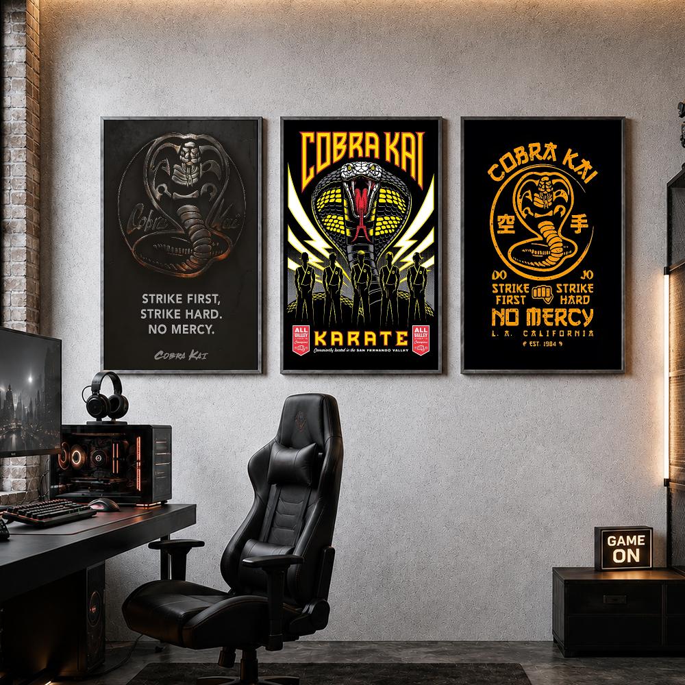 TV「コブラ・カイ」空手Netflixシリーズポスター PP - Home Decor Netflix のレビューと価格