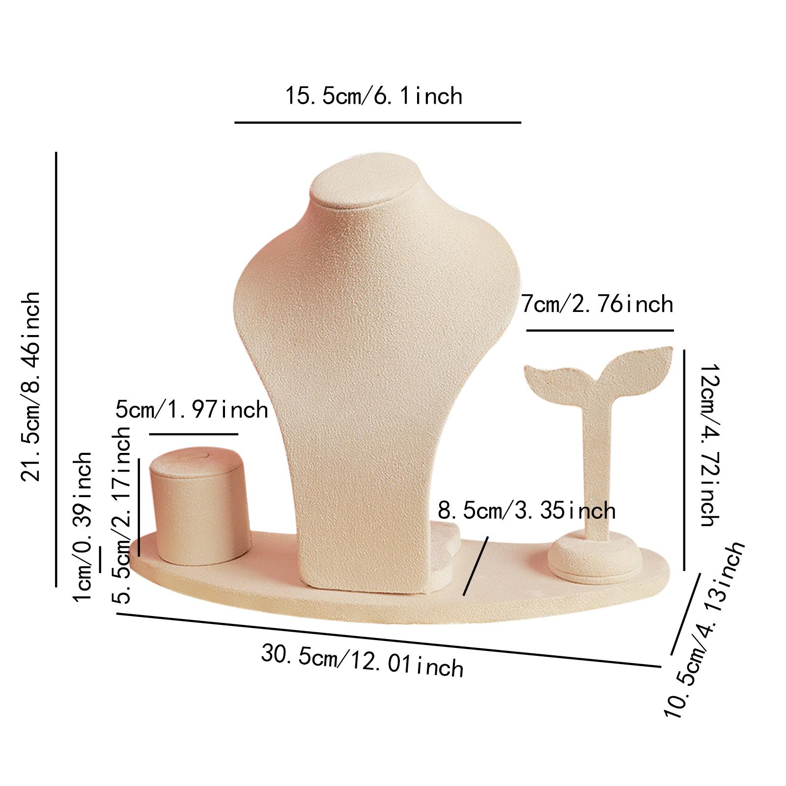ネックレスディスプレイマネキン、家庭装飾用収納ジュエリーディ - Home Decor Retail Stores のレビューと価格