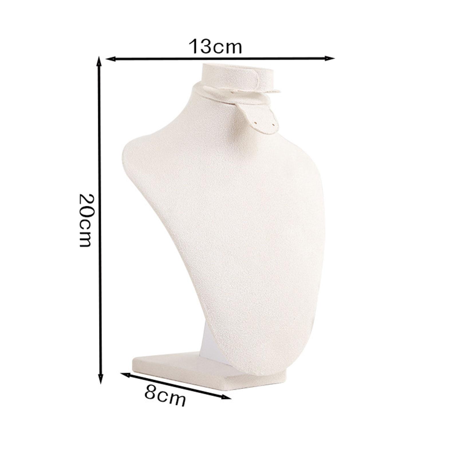 ネックレスディスプレイスタンド布製バストオーガナイザー、ジュ - Home Decor Retail Stores のレビューと価格