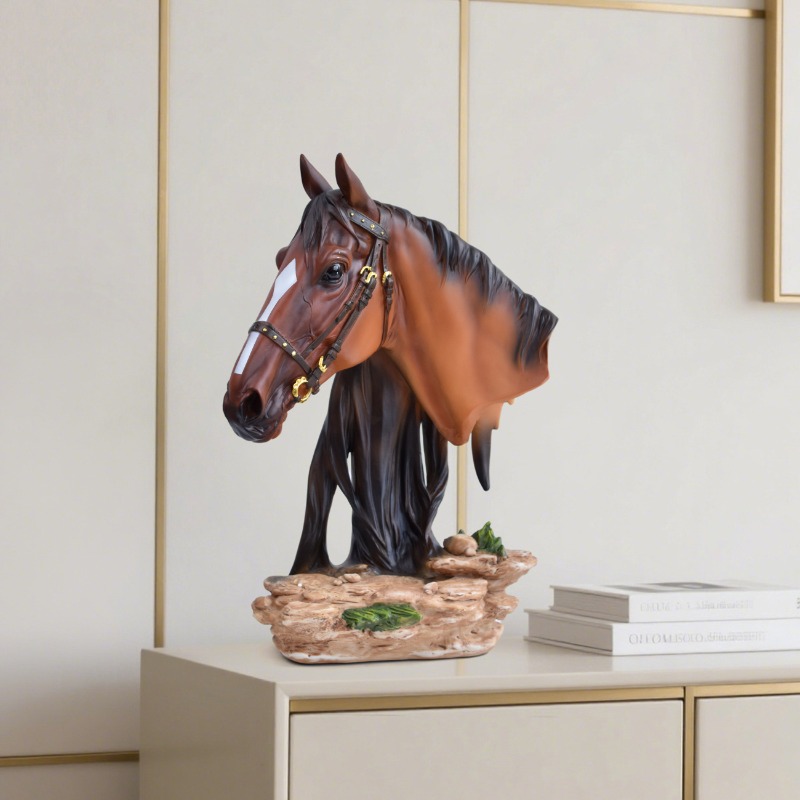 ヨーロッパ風高級樹脂製勝利の馬像、リビングルーム、キャビネッ - Victory Home Decor のレビューと価格