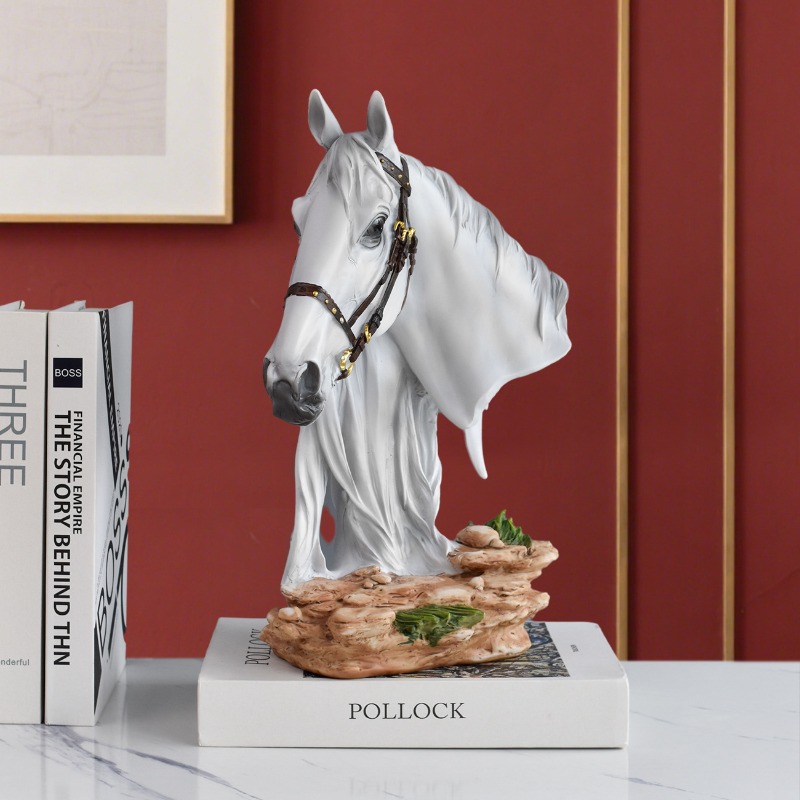 ヨーロッパ風高級樹脂製勝利の馬像、リビングルーム、キャビネッ - Victory Home Decor のレビューと価格