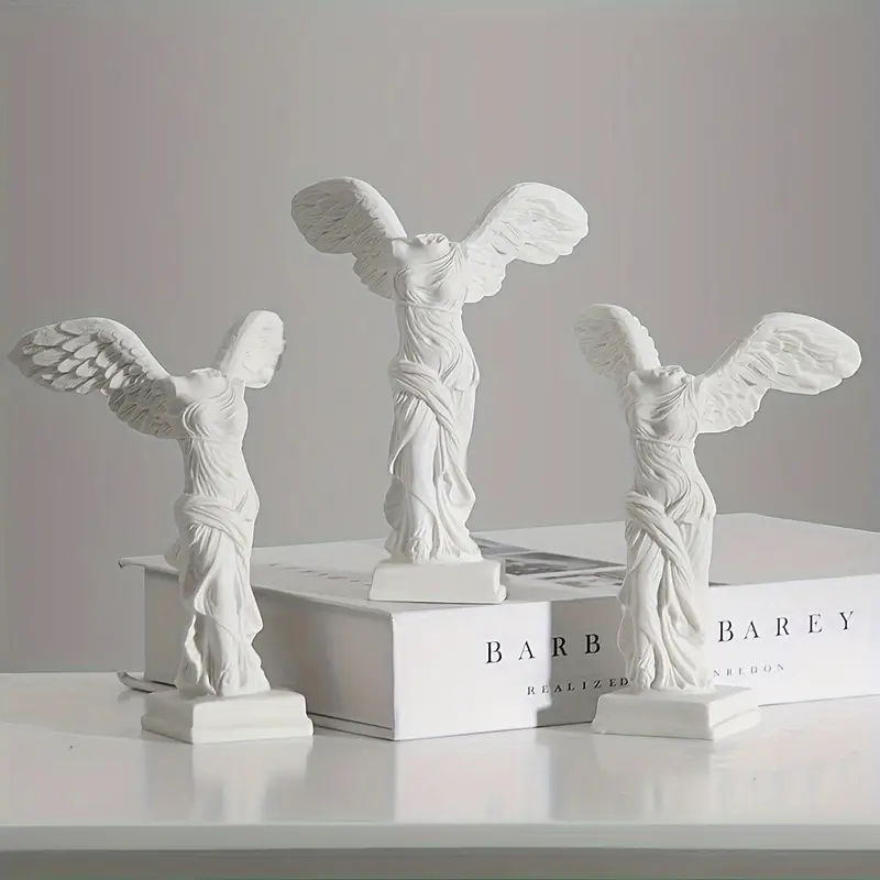 家の装飾のためのギリシャの樹脂像,彫刻の装飾,翼のある勝利の - Victory Home Decor のレビューと価格