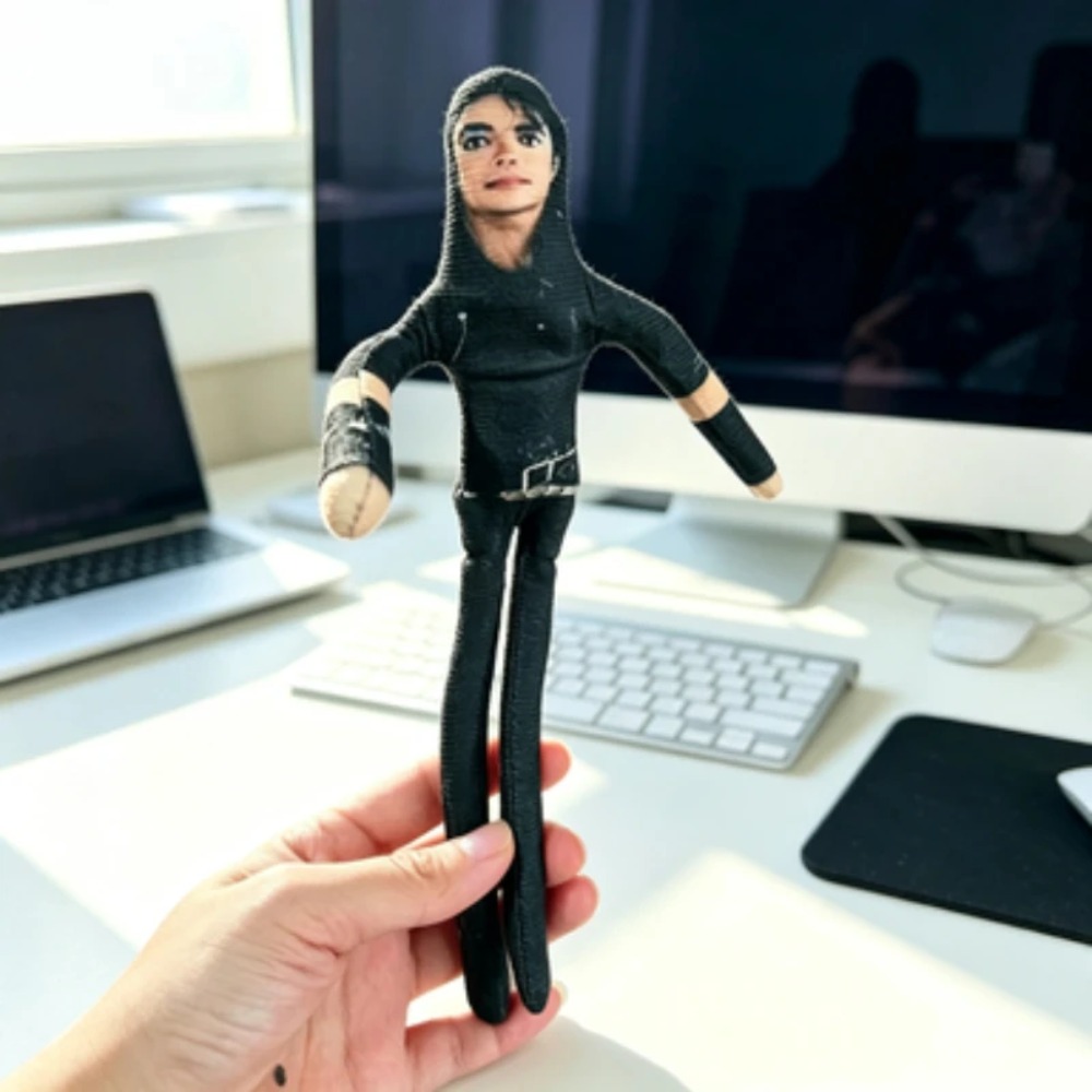 マイケル・ジャクソン可動関節ぬいぐるみアニメコスプレ小道具ア - Home Decor Unique Items のレビューと価格