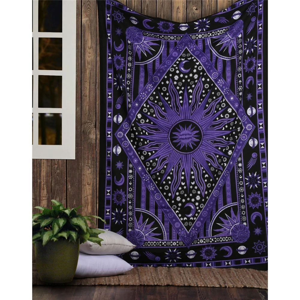 インドのタロット,ヒッピー,タペストリー,寝室,リビングルー - Home Decor Hippie のレビューと価格