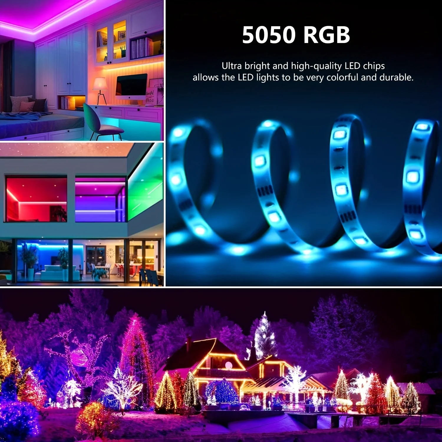 10M 20M 30M RGB LEDライトストリップ ルー - Home Decor Free App のレビューと価格