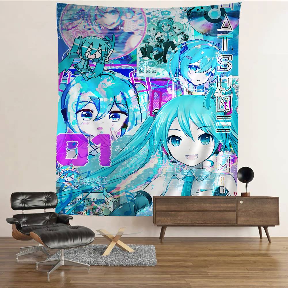 アニメ H-hatsunes クール M-miku 漫画タペ - Home Decor Hippie のレビューと価格