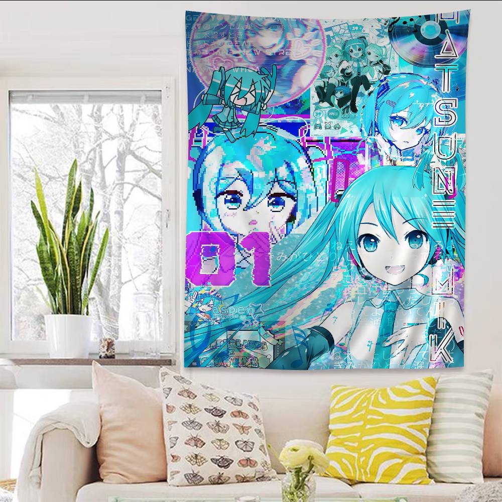 アニメ H-hatsunes クール M-miku 漫画タペ - Home Decor Hippie のレビューと価格
