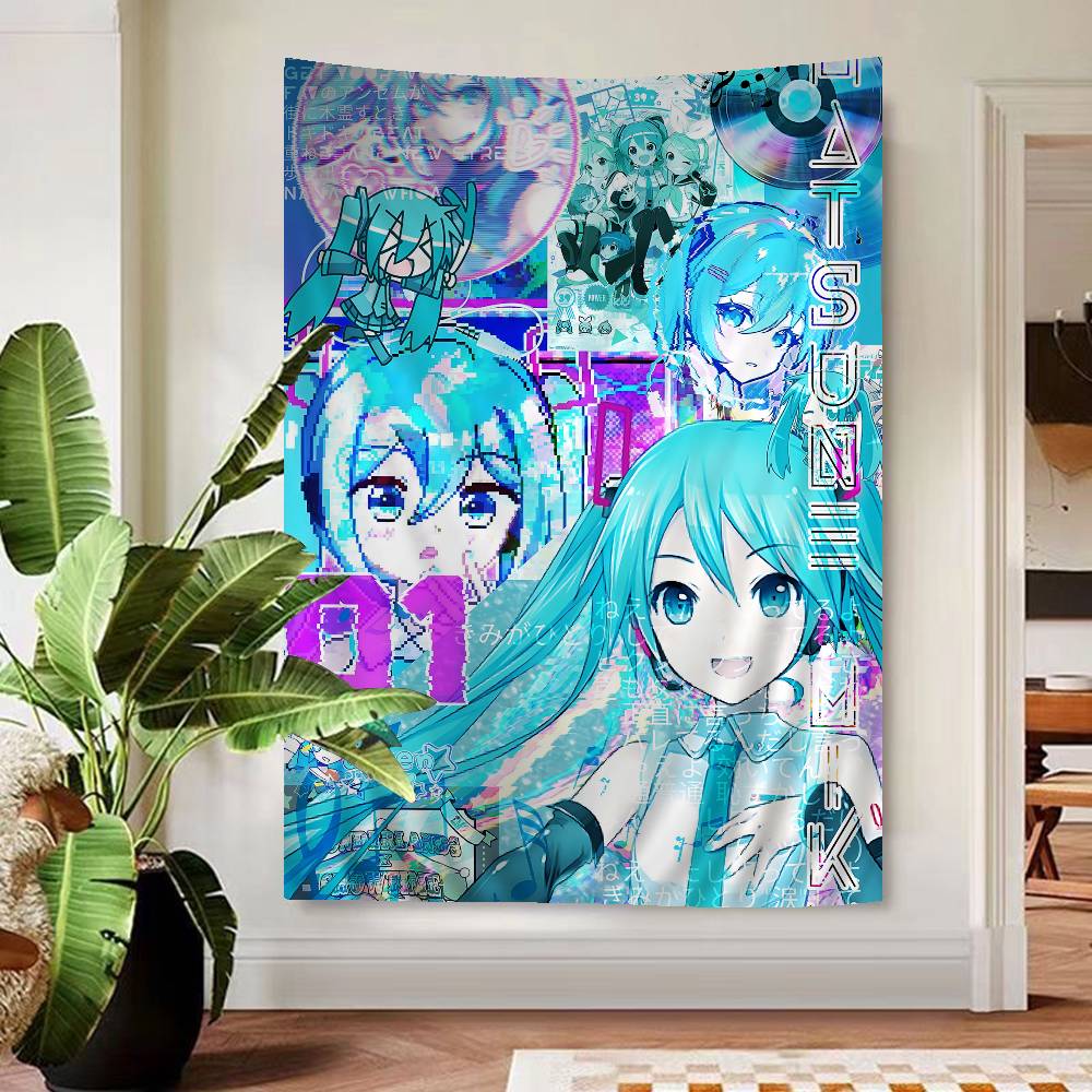 アニメ H-hatsunes クール M-miku 漫画タペ - Home Decor Hippie のレビューと価格