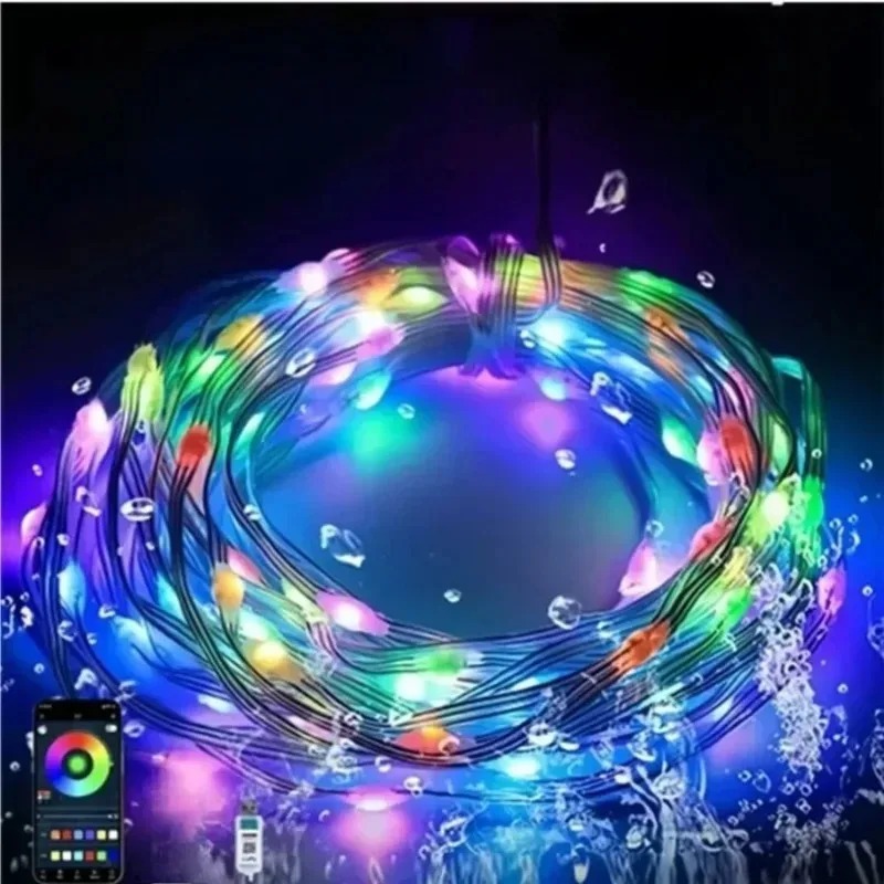 DIYスマートRGB LEDライト USB Bluetoot - Home Decor Free App のレビューと価格
