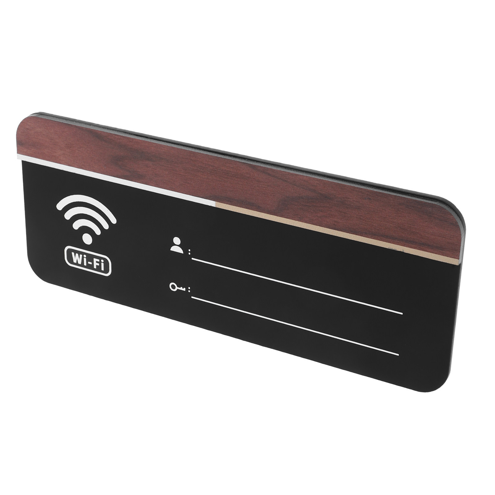 WiFiアカウントとパスワード表示用アクリル素材 簡単設定  - Home Decor Retail Stores のレビューと価格
