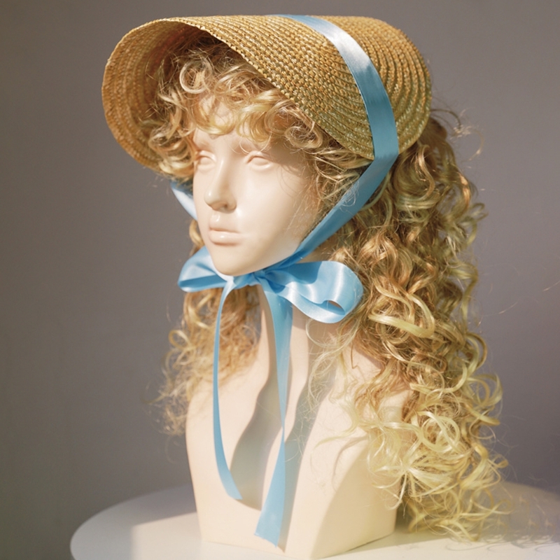 ティーンガールズ麦わら帽子サンキャップロリータスタイルビクト - Victory Home Decor のレビューと価格
