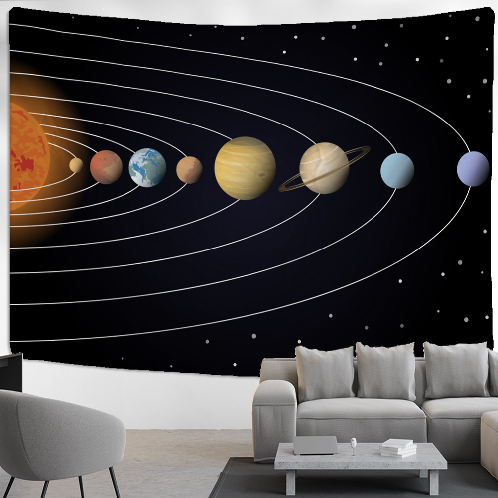 印刷された宇宙飛行士のタペストリー,家の装飾 - Home Decor Hippie のレビューと価格