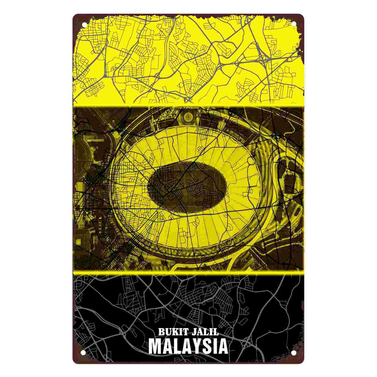 2Dフラット1ピース ブキット・ジャリル マレーシア都市地図 - Home Decor Malaysia のレビューと価格