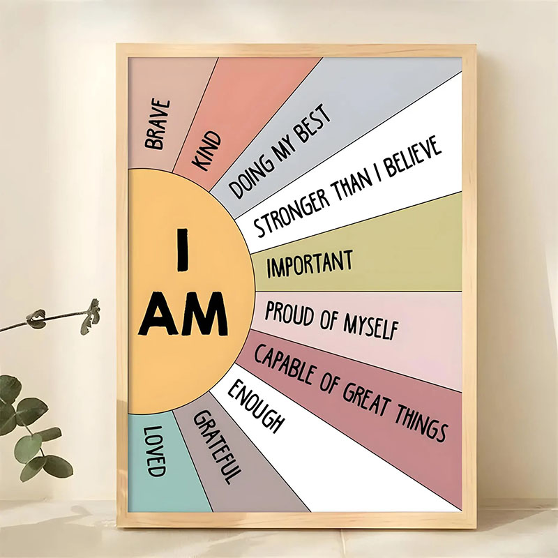 1枚入り 感動的な引用句ポスター ウォールアート モチベーシ - Home Decor Quotes Ideas のレビューと価格