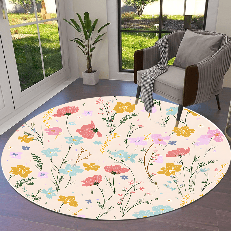 ヴィンテージ調の装飾的なスクロール柄のフロアカーペット、耐久 - Home Decor Retail Stores のレビューと価格