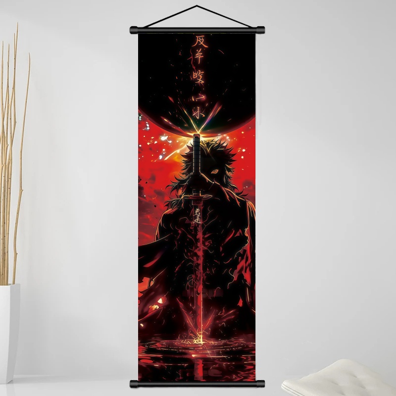 鬼滅の刃 煉獄杏寿郎 HDプリントアニメ生地ウォールアートス - Home Decor Deals のレビューと価格