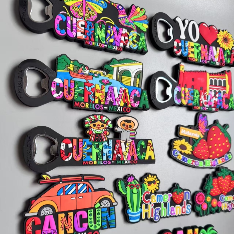 PVC製冷蔵庫マグネット カンクン クエルナバカ メキシコ  - Home Decor Malaysia のレビューと価格