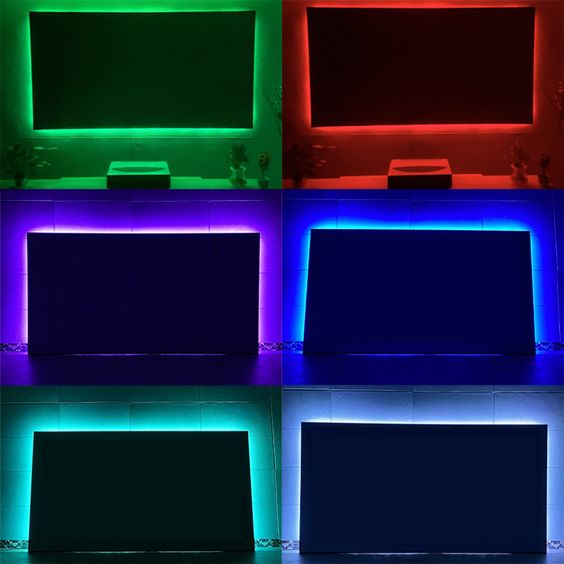 LED TVバックライト,固定フレーム付きプロジェクタースク - Home Decor Ai のレビューと価格