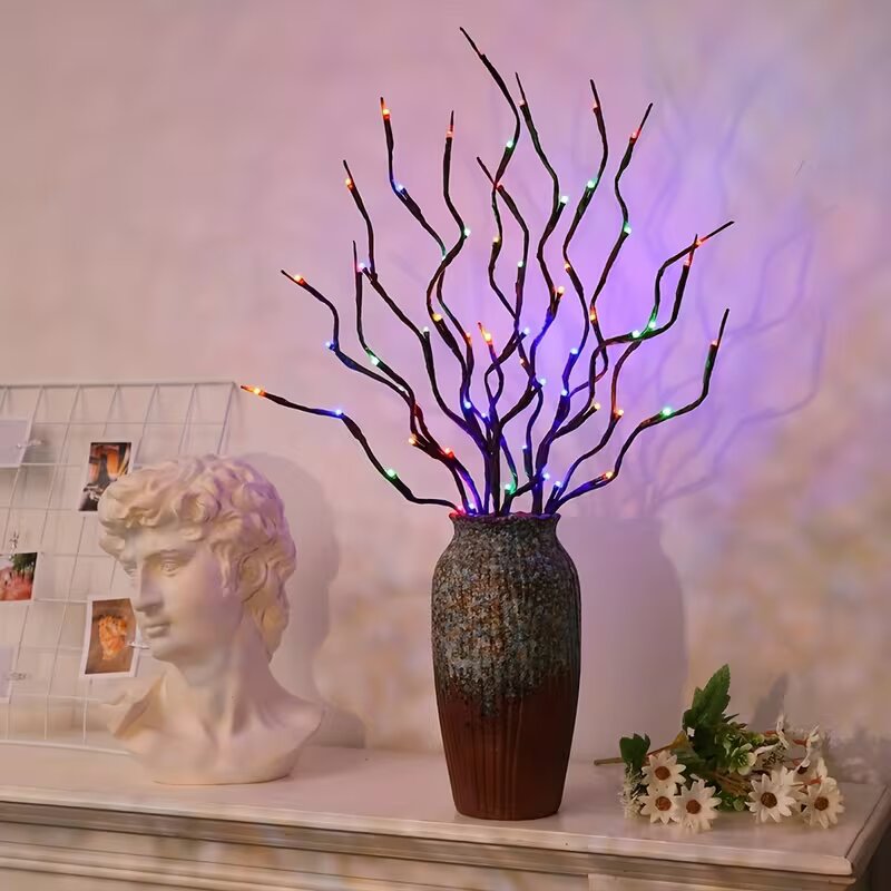 1/2PC 20LED 桜の枝ライト屋内屋外ホームデコレーシ - Home Decor Tree のレビューと価格