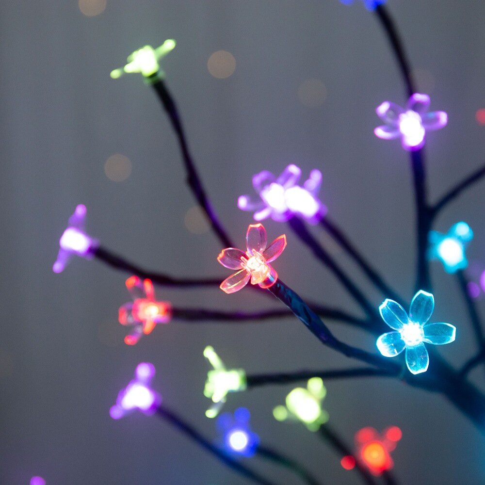 1/2PC 20LED 桜の枝ライト屋内屋外ホームデコレーシ - Home Decor Tree のレビューと価格