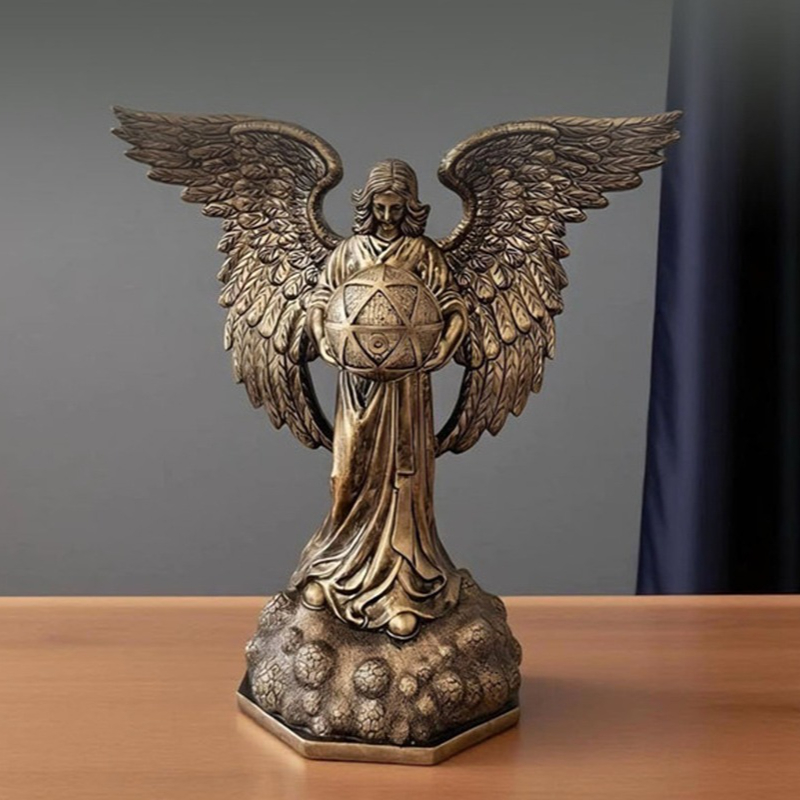 レトロなギリシャの女神の装飾品ビクトリア女神フィギュア彫刻ロ - Victory Home Decor のレビューと価格