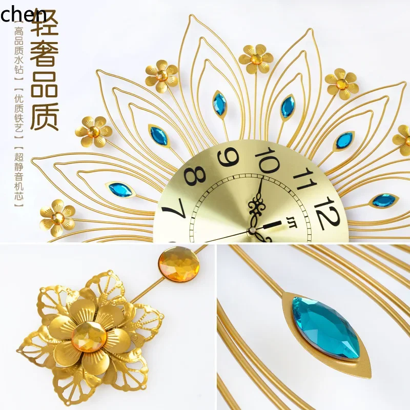 TQH-i7.7 欧風ライトラグジュアリー時計、リビングルー - Home Decor Resin のレビューと価格