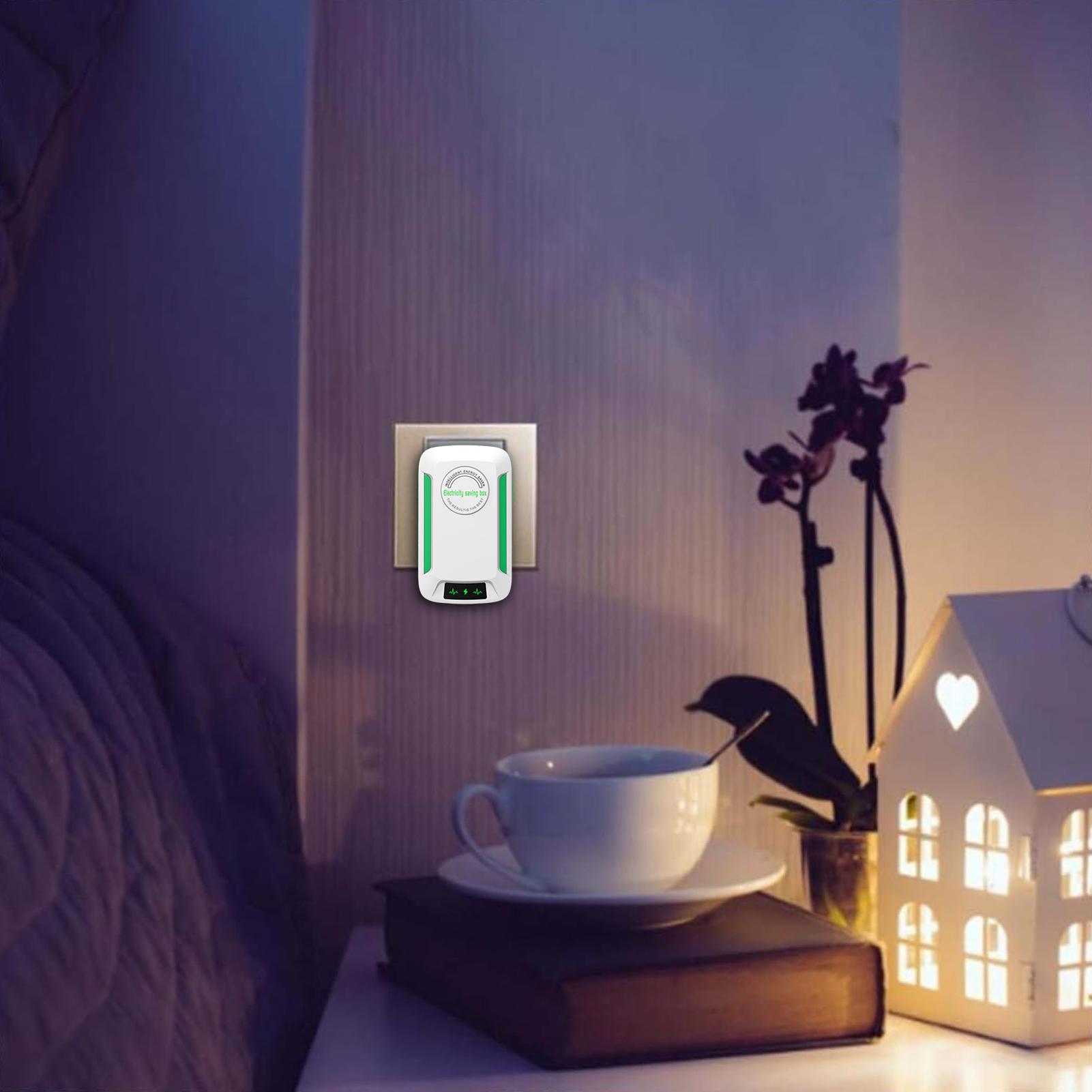 節電ボックス-インテリジェント省エネプラグイン節約装置 家庭 - Home Decor Uk のレビューと価格