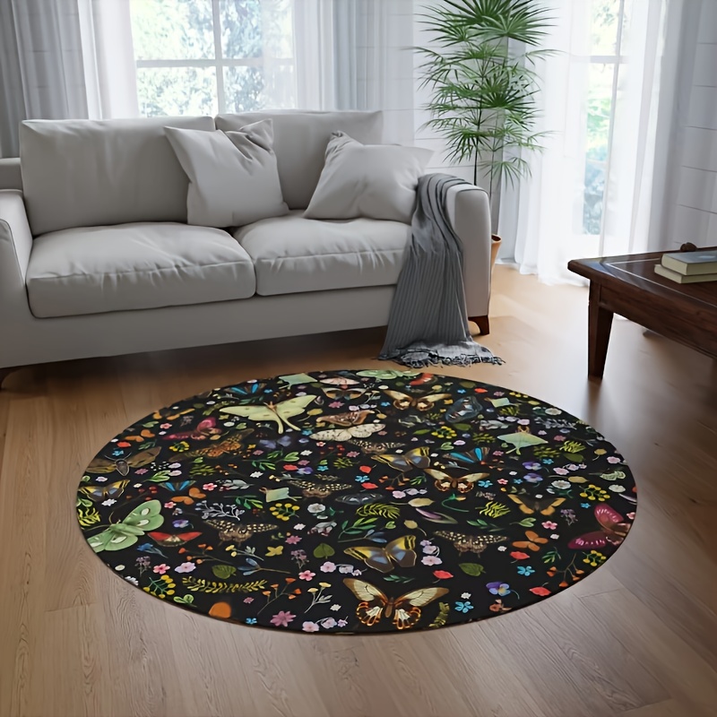 ヴィンテージ風のかわいい交通機関柄フロアマット、耐久性のある - Home Decor Retail Stores のレビューと価格