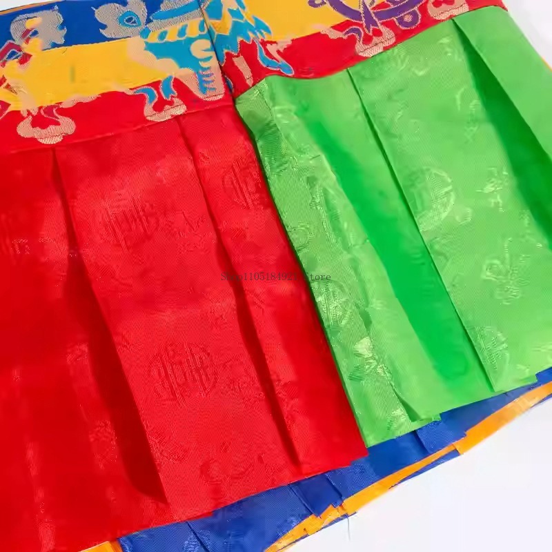 5メートルのチベット式テーブル用八吉祥カーテン、宗教的なペン - Home Decor Curtain のレビューと価格