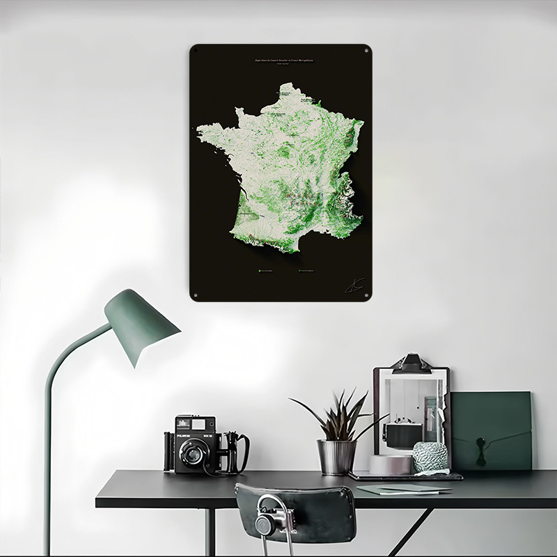 マッシフ・フォレステイユ・フラン？ ?ais ポスター カス - Home Decor Ai のレビューと価格
