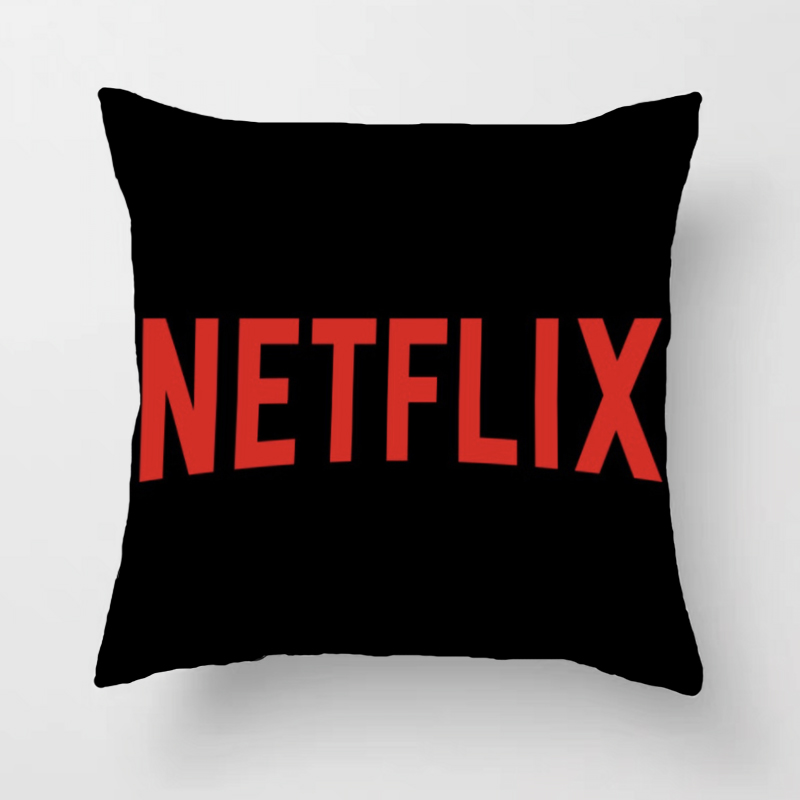 クッションカバーソファ用 Netflix ロゴ枕カバーカバー - Home Decor Netflix のレビューと価格