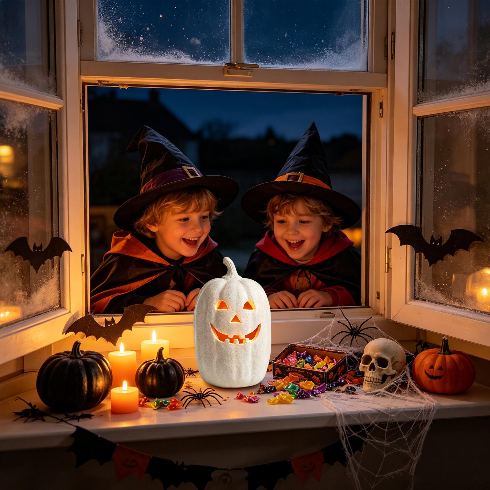 ハロウィン パンプキンデコレーション 樹脂製パンプキン 手作 - Home Decor Resin のレビューと価格